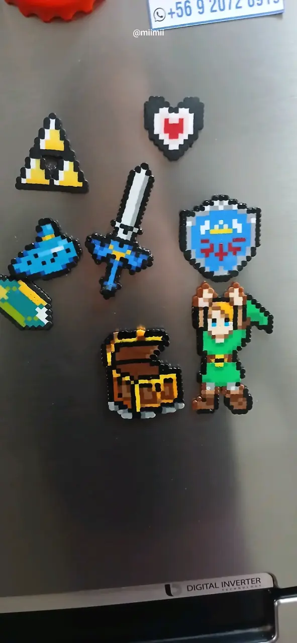 Set de imanes The Legend of Zelda - OoT 12 piezas - 5