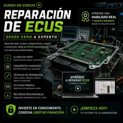 Curso Descargable Reparación de ECUs automotrices - miniatura 1