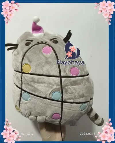 Peluche Pusheen Navideño Luces - miniatura 1