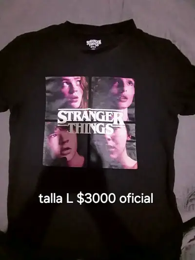 Polera polo negra H&M en buen estado - miniatura 5
