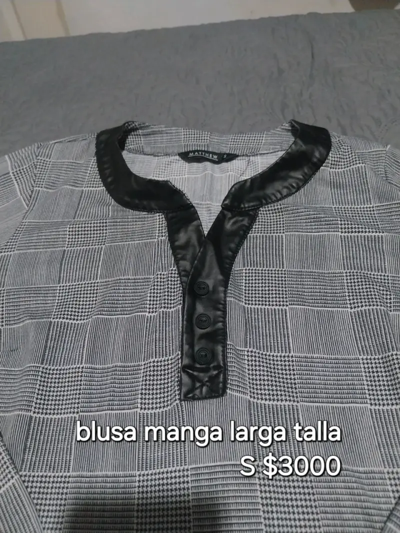 Blusa manga larga Matthew S