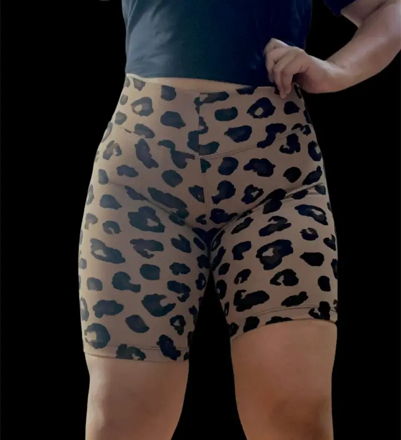 Lote de bikers con estampado animal print - 1