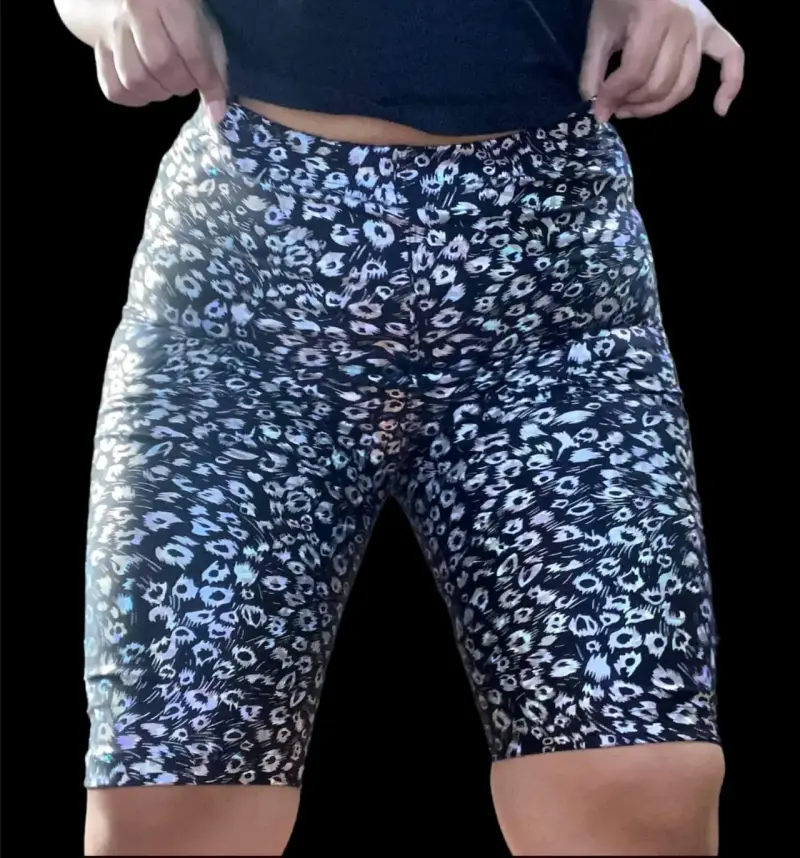 Lote de bikers con estampado animal print - 4