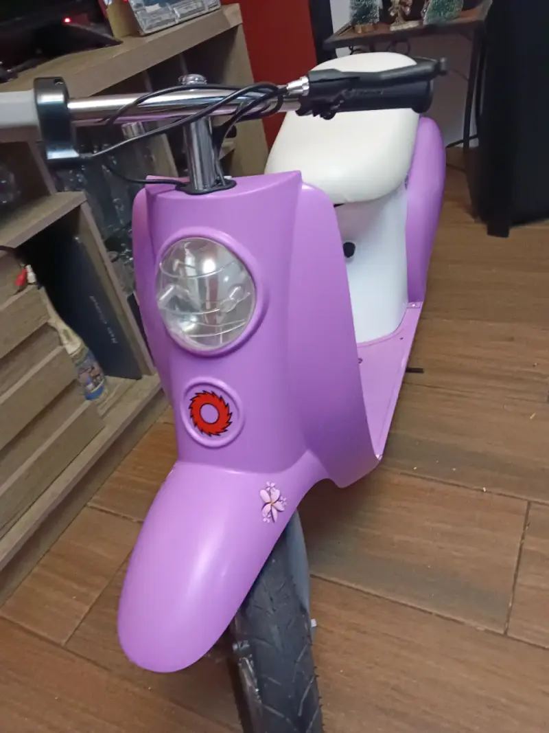 Scooter eléctrico infantil color lila de 24v - 2