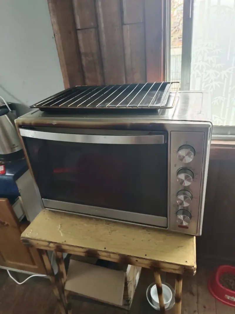 Horno eléctrico convección Thörben plateado