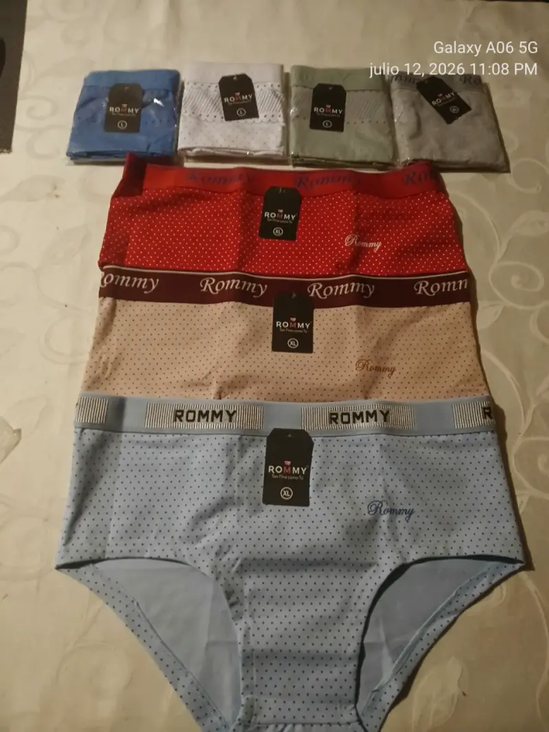 calzones Rommy de algodón