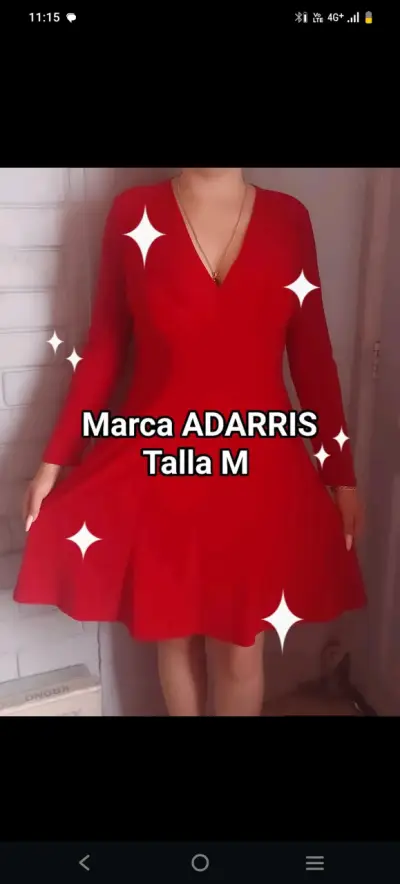 Falda negra H&M talla 44 - miniatura 4