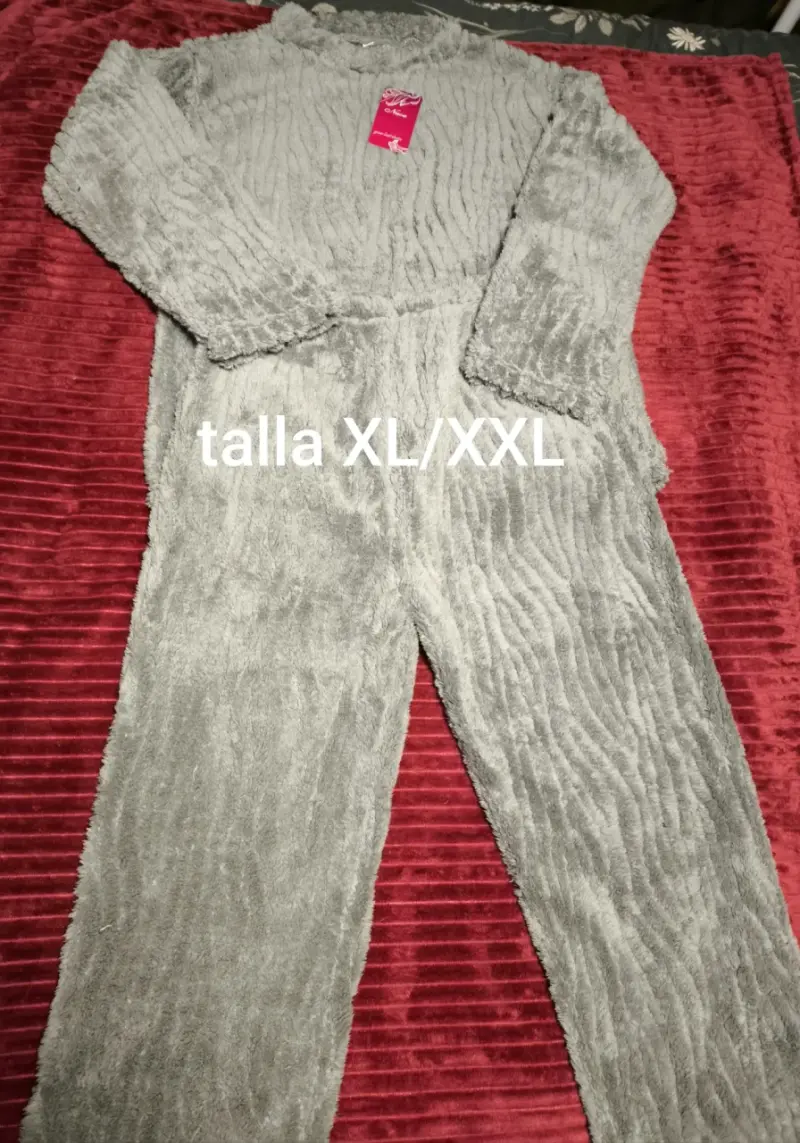 Pijama polar viene por talla - 3