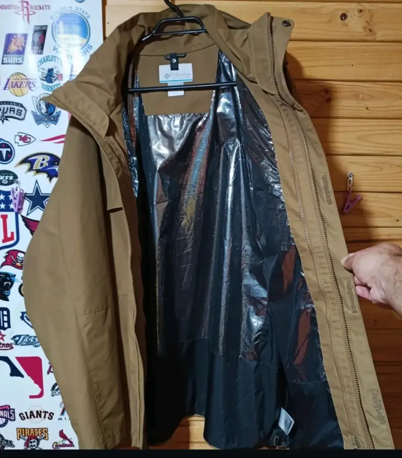 Chaqueta Columbia Interchange marrón XXL - 4