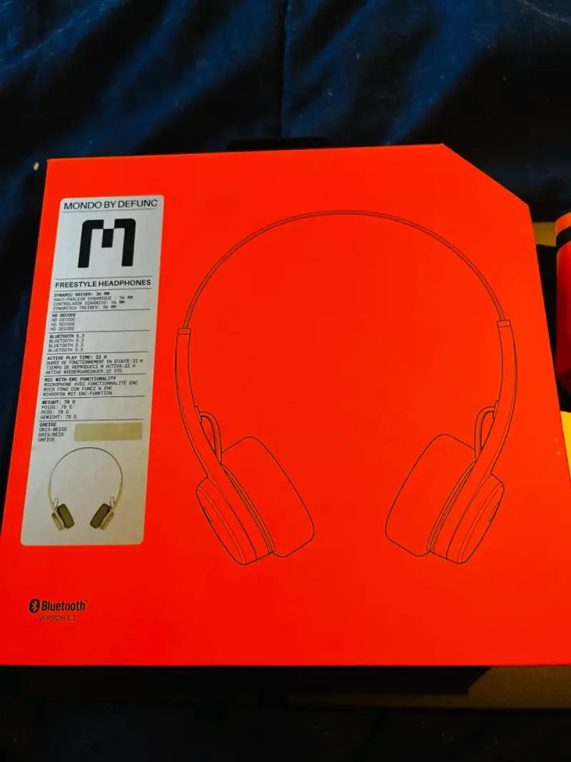 Audífonos On-ear Mondo Freestyle Bluetooth - 4