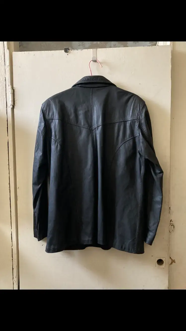 Chaqueta de cuero vintage Magnex XL - 3