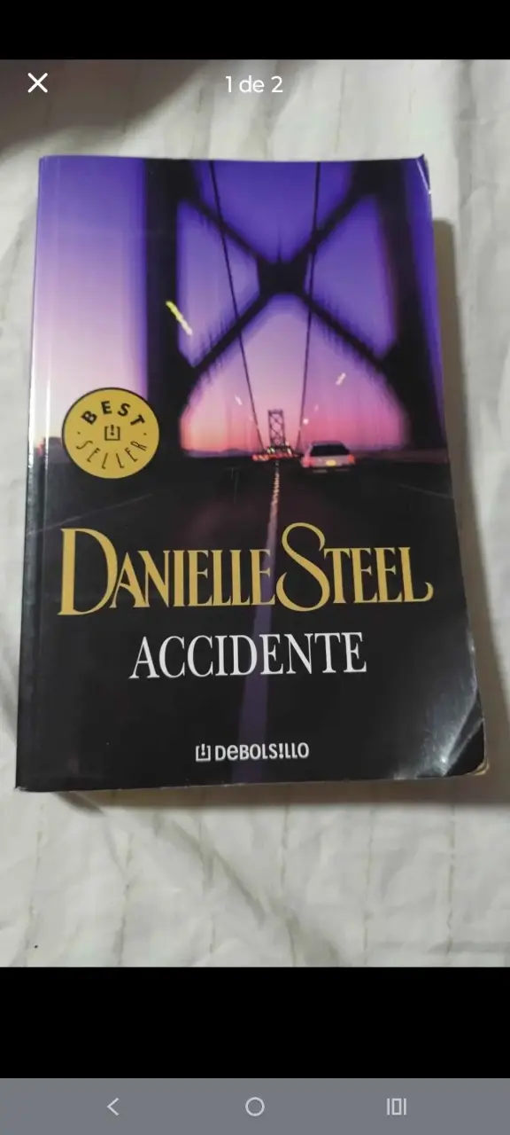 Libro 'Accidente' de Danielle Steel - 1