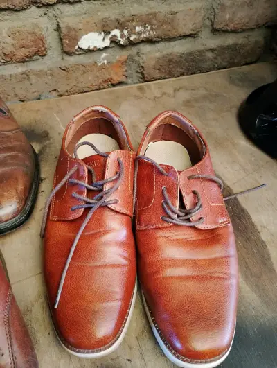 Zapatos de cuero Alaniz marrones - miniatura 3