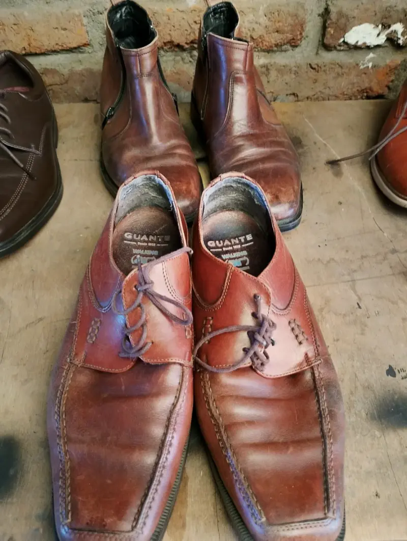 Zapatos de cuero Alaniz marrones - 2