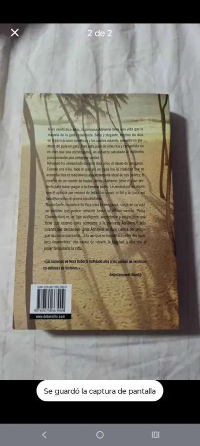 Libro 'Deseo y venganza' de Nora Roberts - miniatura 2