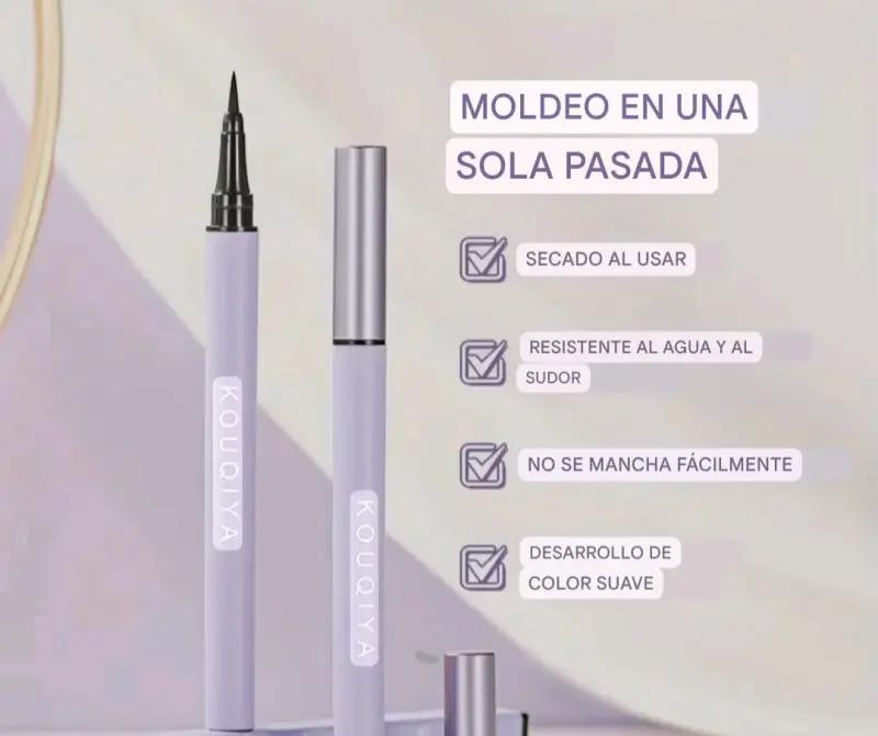 Delineador líquido resistente al agua Kouqiya - 2