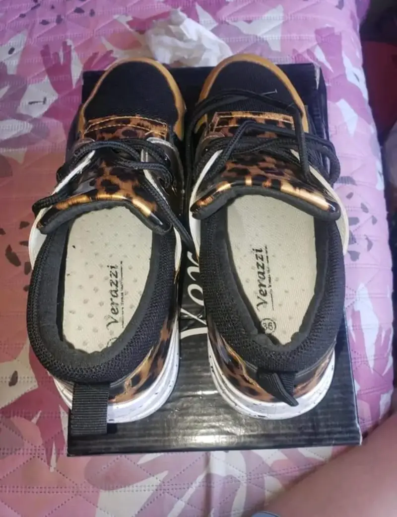 Zapatillas deportivas con diseño animal print - 2