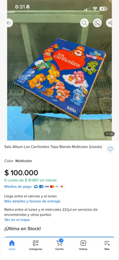 Álbum COMPLETO Los Cariñositos Salo - miniatura 2