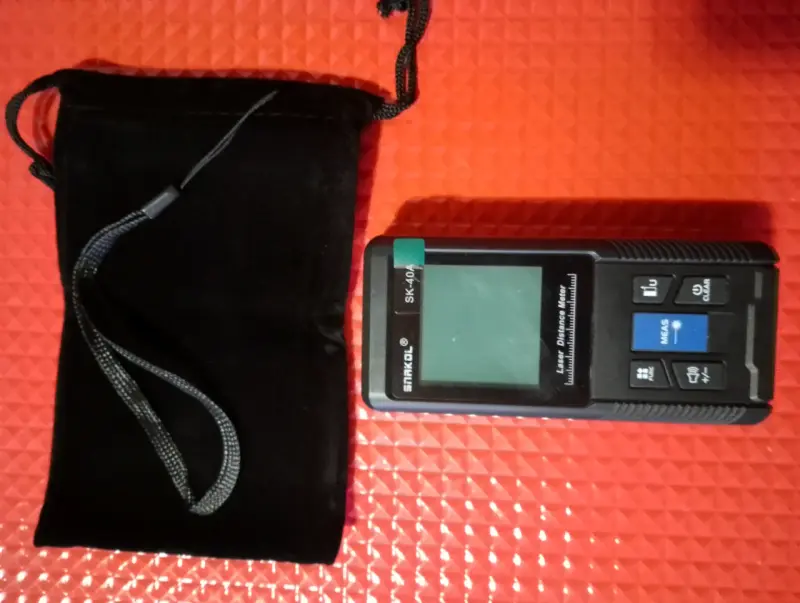 Medidor de distancia láser digital portátil ,40mts - 3