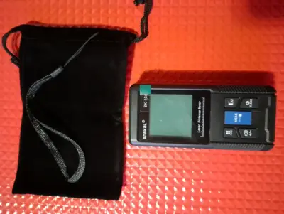 Medidor de distancia láser digital portátil ,40mts - miniatura 3