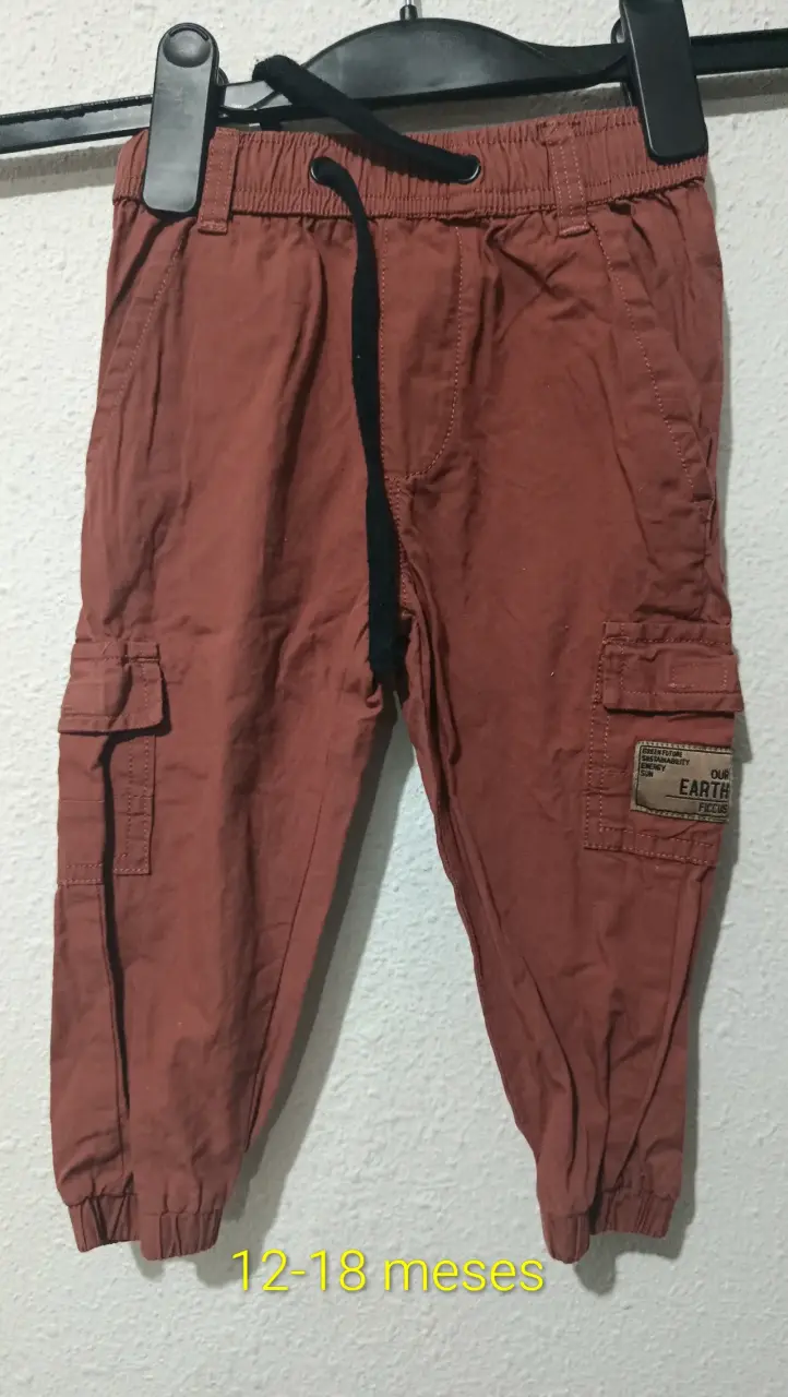 Pantalones de mezclilla para bebé 12 meses - 3