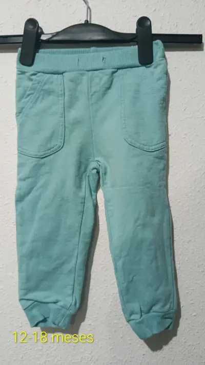 Pantalones de mezclilla para bebé 12 meses - miniatura 4