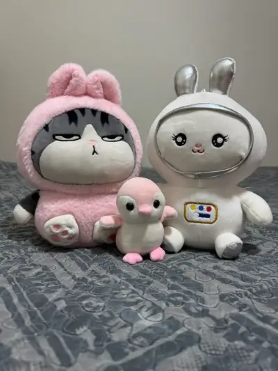 Set de peluches adorables de animales - miniatura 1