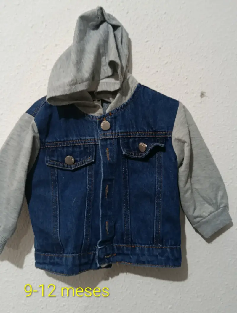 Chaqueta polar roja para bebé 9-12 meses - 3