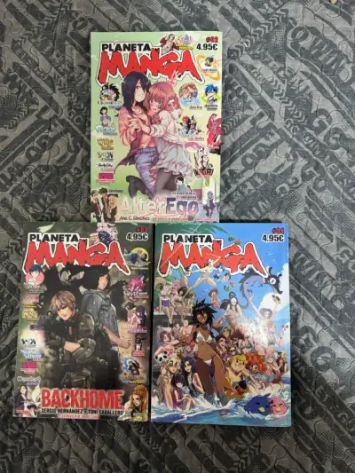Colección de revistas Planeta Manga números 2, 3 y 4 - miniatura 1