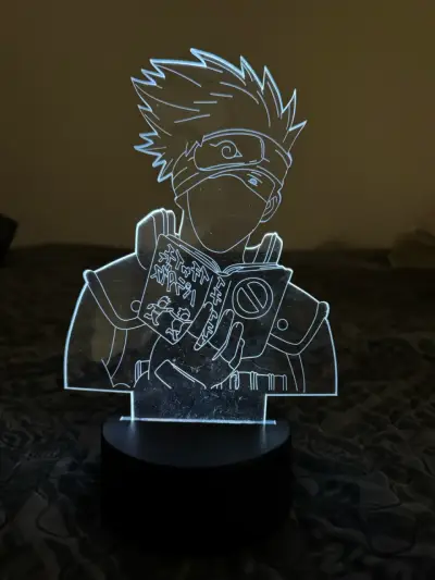Lámpara LED 3D personaje anime - miniatura 3
