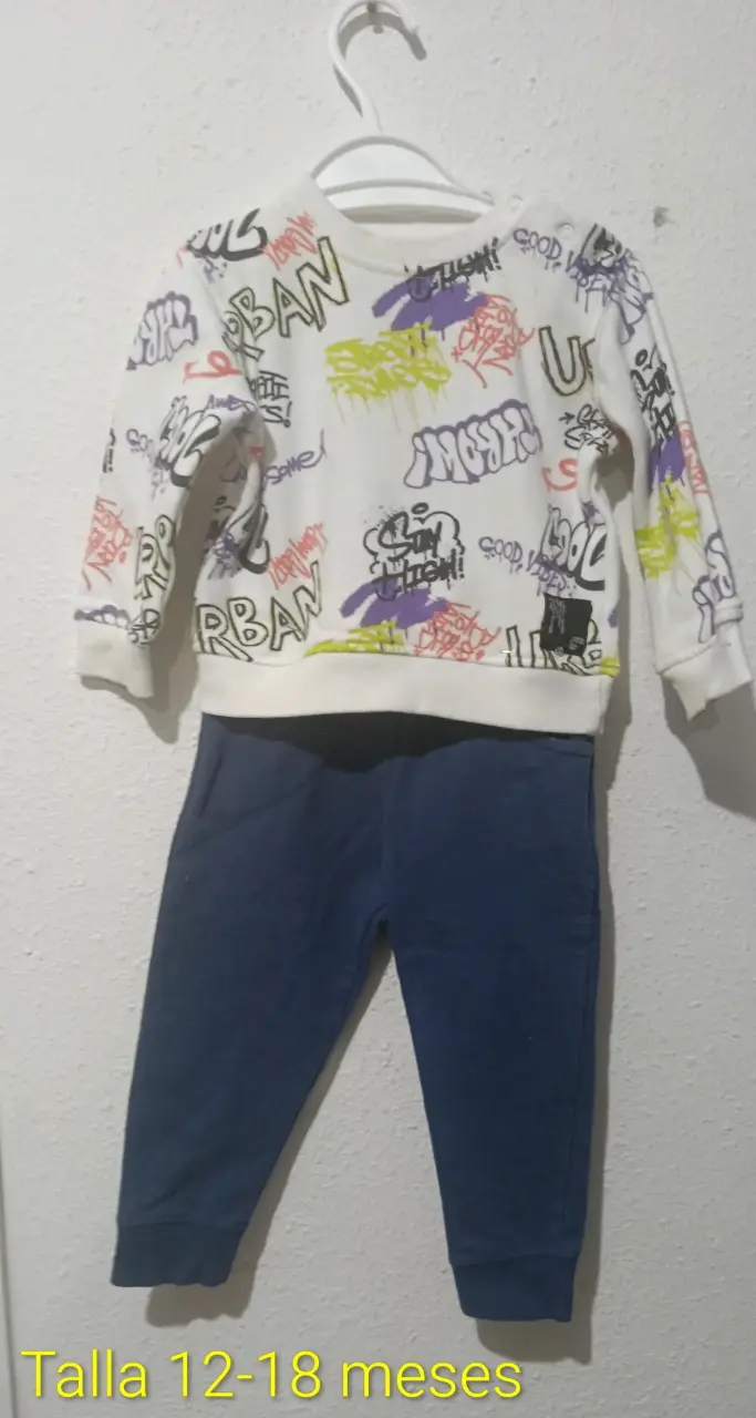 Conjunto infantil urbano 12-18 meses - 2