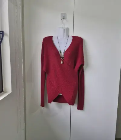 Suéter rojo Express talla S/M - miniatura 2