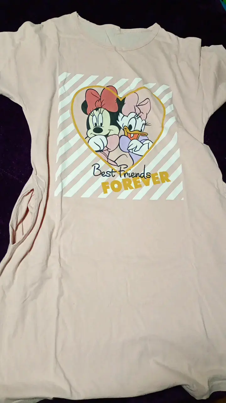 Polera rosa Minnie y Daisy "Best Friends Forever" - 2