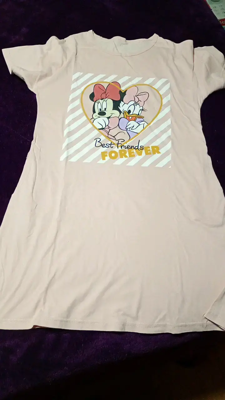Polera rosa Minnie y Daisy "Best Friends Forever" - 3