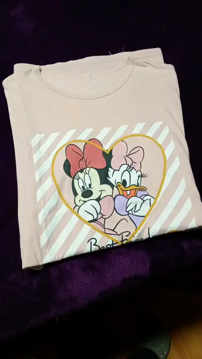 Polera rosa Minnie y Daisy "Best Friends Forever" - miniatura 4