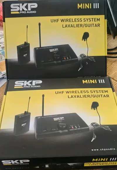 Sistema inalámbrico UHF SKP Mini III Lavalier/Guitarra - miniatura 1