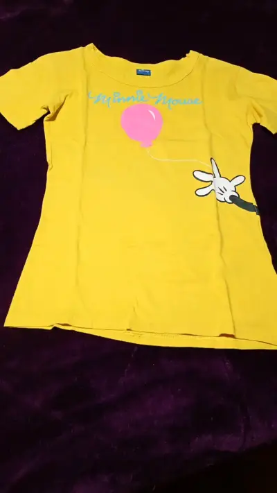 Polera amarilla Minnie Mouse Disney - miniatura 1