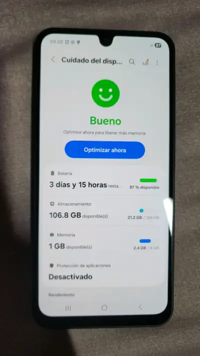 Smartphone Samsung Galaxy A17 en buen estado - miniatura 3