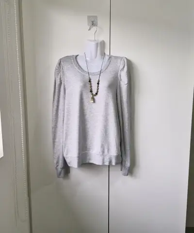 Polerón gris express talla L - miniatura 1