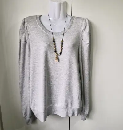 Polerón gris express talla L - miniatura 2