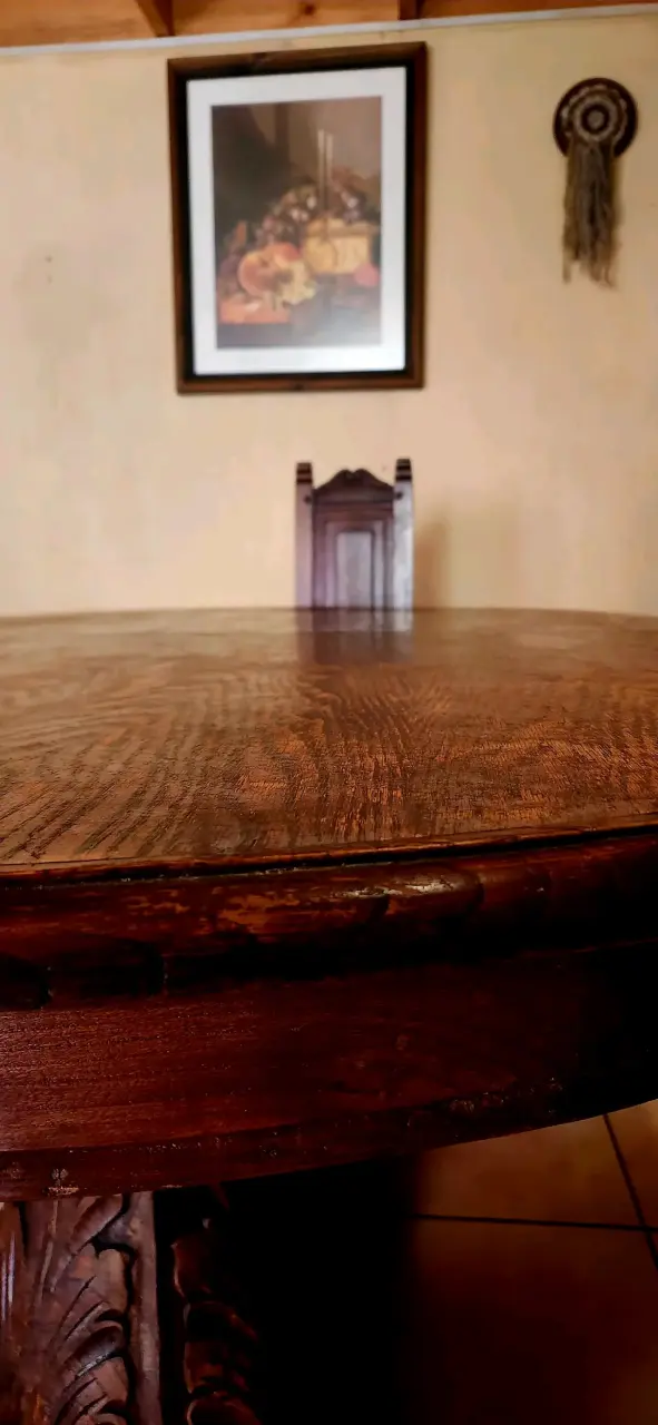 Mesa de comedor, madera nativa chilena - 2