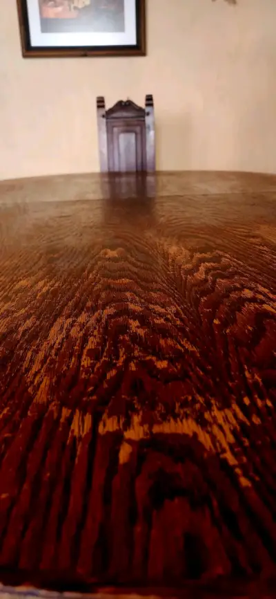 Mesa de comedor, madera nativa chilena - miniatura 3