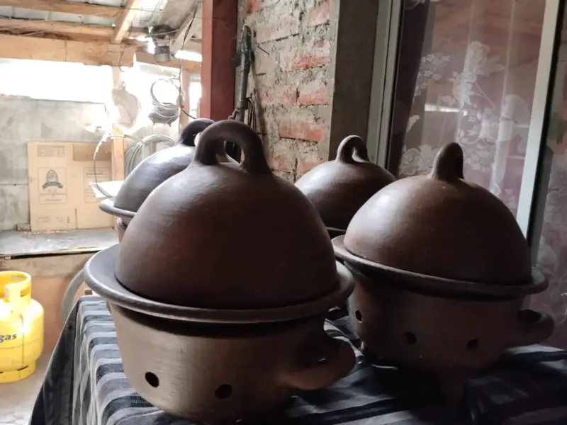 Parrillas asado greda - 1