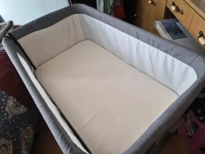 Cuna colecho gris para bebé - miniatura 4