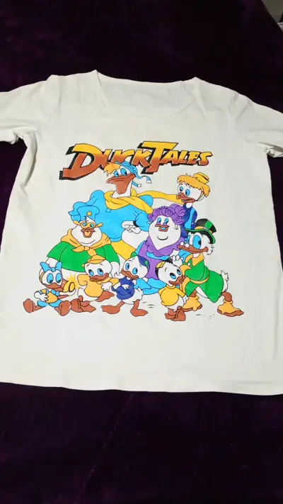 Polera blanca DuckTales con estampado colorido - miniatura 1