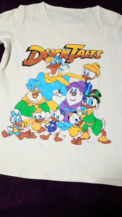 Polera blanca DuckTales con estampado colorido - miniatura 2