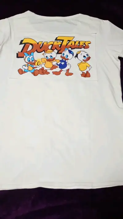 Polera blanca DuckTales con estampado colorido - miniatura 3