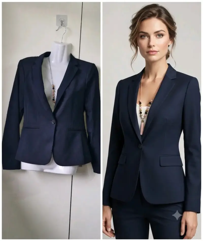 Blazer azul marino H&M talla Xs - 2