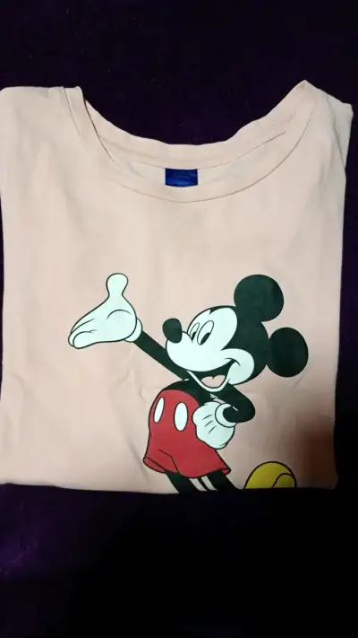 Polera Mickey Mouse palo rosa para mujer - miniatura 3
