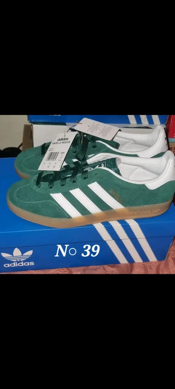 Zapatillas Adidas Gazelle Indoor verdes